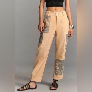 Pilcro Wanderer Patchwork Pants